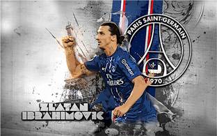 Zlatan Ibrahimovic Wall Poster For Room With Gloss Lamination M67 Paper Print
