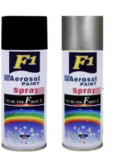 CUBE Black Silver combo spray paint Multicolor Spray Paint 500 ml