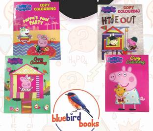 Peppa Pig Copy Colouring books