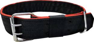 ADIOS Good Quality Nylon 2 Inch Black Dog Collar, Dog Belt Specially for Big and Heavy Dogs Neck Size 63cm to 82cm Lengthy Dog Everyday Collar