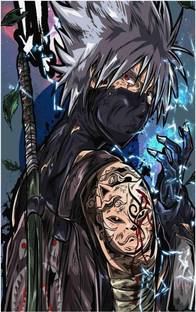 Naruto Wall Poster For Room With Gloss Lamination M7 Paper Print