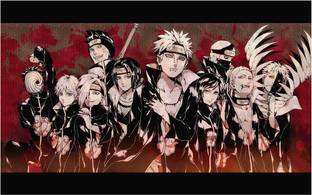 Naruto Wall Poster For Room With Gloss Lamination M13 Paper Print