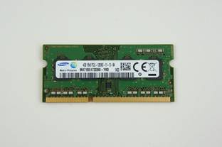 SAMSUNG PC3-12800 DDR3 4 GB (Single Channel) Laptop (M471B5173DB0-YK0 DDR3L (1.35v) LAPTOP)