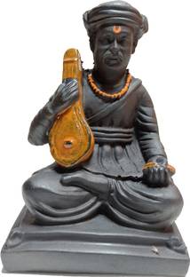S A Gifts Sai Amrut Shant Tukaram Maharaj Idol/Murti/Statue Decorative Showpiece  -  7 cm