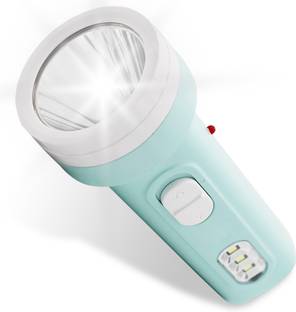 Make Ur Wish ABS Plastic Rechargeable Mini Torch/Emergency Light 4 hrs Torch Emergency Light