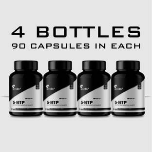 AMALTH 5 htp Extract for Anxiety Management, Depression, Sleeping Capsule 100mg-Set of 4