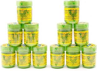 Hong Thai Traditional Thai Moderate Strong Herbal Inhalant 15grm (Pack Of 12) Inhaler