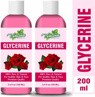 Ventina Organics Premium Glycerine - For Softens & Moisturises, Multi-Purpose (200 ml) Face Wash