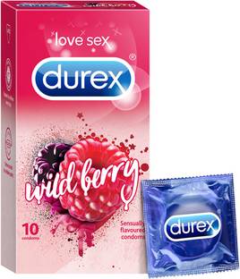 DUREX Wildberry Flavoured Condoms Condom