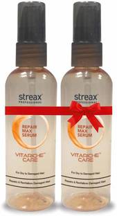 Streax Professional Vitariche rich Care Repair Max Hair Serum Pack of 2
