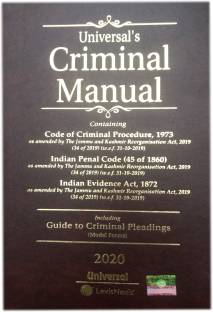 The Criminal Manual With Short Notes ( Hardcover In English)