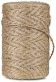 Anemone 250m 2 Ply Strong Thick Natural Jute Rope Twine String 820 feet Thick and Strong Beige