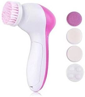R A Products Facial Exfoliator Massage Machine Plastic 5 in 1 Facial Exfoliator Body Electronic Cleaner Massage Machine Massager