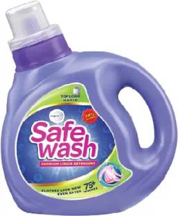 SafeWash Matic Top Load Liquid Detergent (1 L) Multi-Fragrance Liquid Detergent