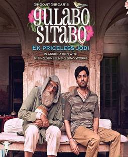 Gulabo Sitabo (2020) it's Burn data DVD play only in computer or laptop it's not original without poster HD Print