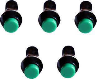 Tool Point Switches Self-Lock On/Off 2 pin Push Button Switch Locking Car Electronic Components Electronic Hobby Kit
