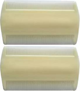 ziofy Lice Removal Fine Quality Teeth Lice Comb , Pack of 2