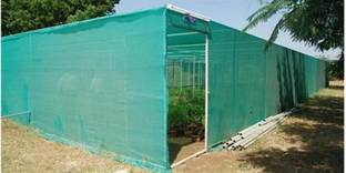TRENDING CHOICE 20x5 50% UV Protect Plastic Evergreen Agro Green Shade Net with Gripping Clip Portable Green House (Green) Portable Green House