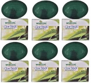 WHEEZAL GLOW BRIGHT NEEM GLYCERINE BAR(PACK OF 6)