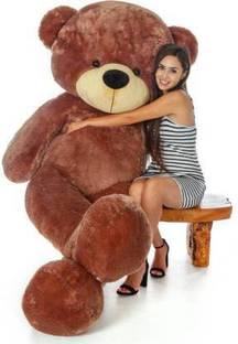 jimdar MADE IN INDIA BROWN TEDDY bear 5 feet -155 C  - 155 cm