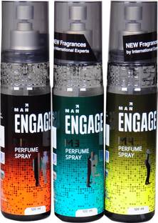Engage m1,m3 & m4 Perfume Body Spray  -  For Men