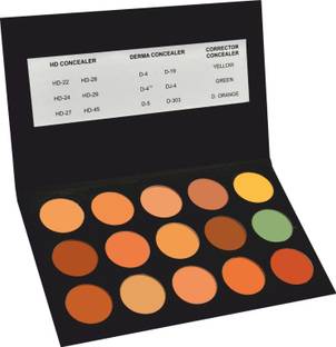 फेस उप 2 IN ONE CONCEALER PALLET ( 15 SHADES ) कंसीलर