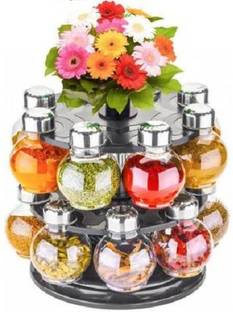 JESAVI ENTERPRISE Spice Set Plastic, Steel