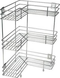 Randal Utensil Kitchen Rack Steel L - Shape ( 3 Step ) kitchen & Bathroom Corner