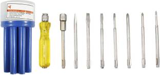 NSV 8 Blades Combination Screwdriver Kit Set with Tester Combination Screwdriver Set