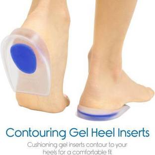 Fitaza gel pad shoes blue soft pad Heel Support