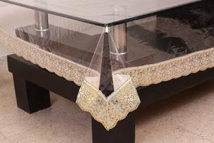 lala hathrasi Solid 6 Seater Table Cover