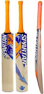 Spartan MSD Gayle Poplar willow Bat(900-1000gm) Poplar Willow Cricket  Bat For 15+ Yrs