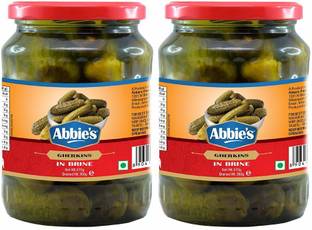 Abbie's Gherkins Big in Vinegar, 680g, Pack of 2 Vegetables