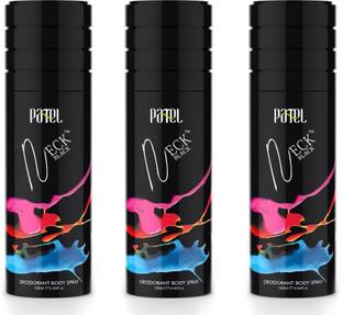 PATEL NECK-BLACK deodorant Body Spray  -  For Men & Women