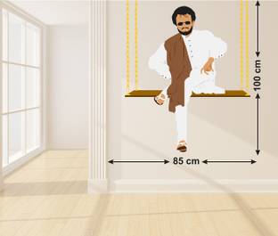 Wollfill 69 cm Padayappa Rajini Decorative Wallsticker Self Adhesive Sticker