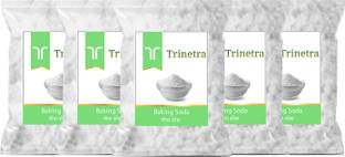 Trinetra Best Quality Baking Soda 1000 gm each (Pack of 5) Baking Soda Powder
