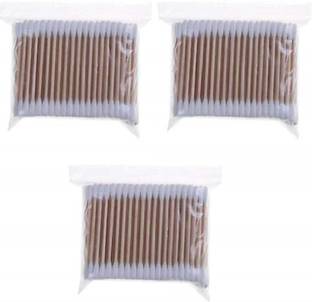 World Wide Villa COTTON EAR BUDS PACK OF 3 EACH PACK HAS 100 BUDS
