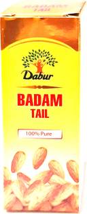 Dabur Pack of 2 Baadam tail baadam oil 100ml with honey (100*2) Hair Oil