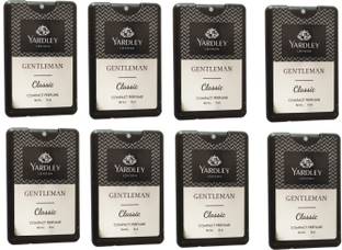 Yardley London Gentleman Classic Compact Perfume, 18 ml each (Pack of 8) Perfume  -  144 ml