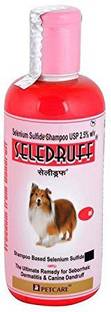 Pet Care SELEDRUFF SHAMPOO 200ML Anti-dandruff NA Dog Shampoo