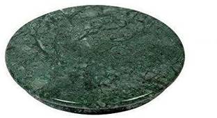 Parijata Mini Green Polished Marble Chakla Chapati Rolling Board 9 IN Roti and Khakra Maker