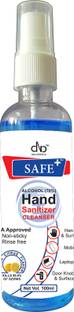 DNA Lifestyle Safe+  Cleanser Spray - 100ml Sanitizer Spray Bottle