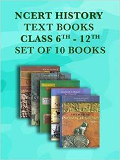 NCERT History Text Books Class 6 To 12 Book Set (English Medium)