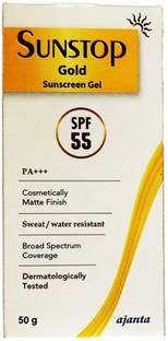 SUNSTOP Sunscreen - SPF 50 PA+++ GOLD SUNSCREEN GEL,