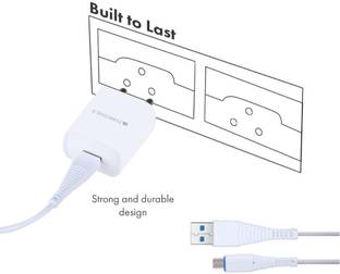 ZEBRONICS 12 W Quick Charge 2.1 A Wall Charger for Mobile with Detachable Cable