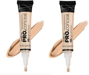 DOUBLE LIPS pro conceal beige corrector (pack of 2) Concealer