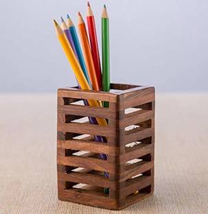 Lxonline 1 Compartments wooden Wooden Pan Stand