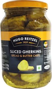 Hugo Reitzel Sliced Gherkins Bread And Butter Chips Gherkin Pickle