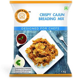 chef's art Crispy Cajun Breading Mix 1000 gm 1000 g