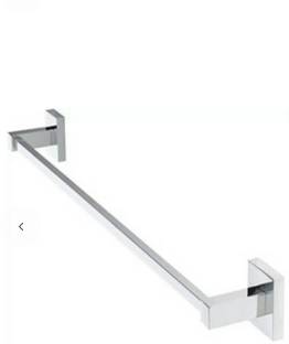 deeplax towel holder towel rod towel bar robe towel stand towel napkin holder sqr 24 inches (2feet) silver Towel Holder